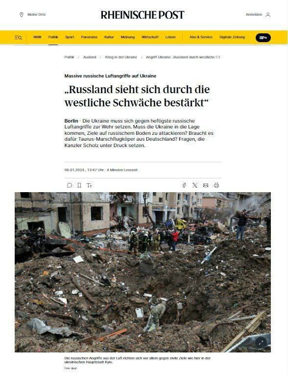 ������� ��������: ������� ������ ������������ �������� ��������� - Rheinische Post