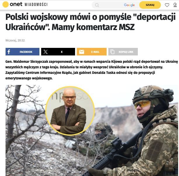 ���-����������� ������� ������ �������� ��������� ������������� ���������� ������ �� ������ � Onet Wiadomoci