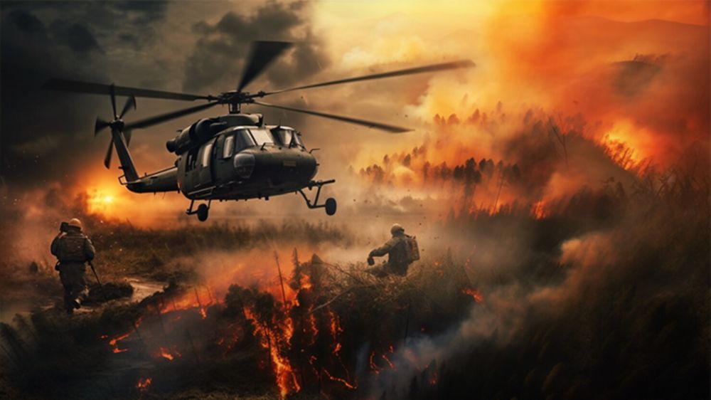 Уничтожен вертолёт с наёмниками: В Киев прибыл посланник c требованием, о котором не пишут