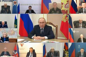 Глава государства провёл совещание, посвящённое принимаемым после теракта в концертном комплексе «Крокус Сити Холл» мерам