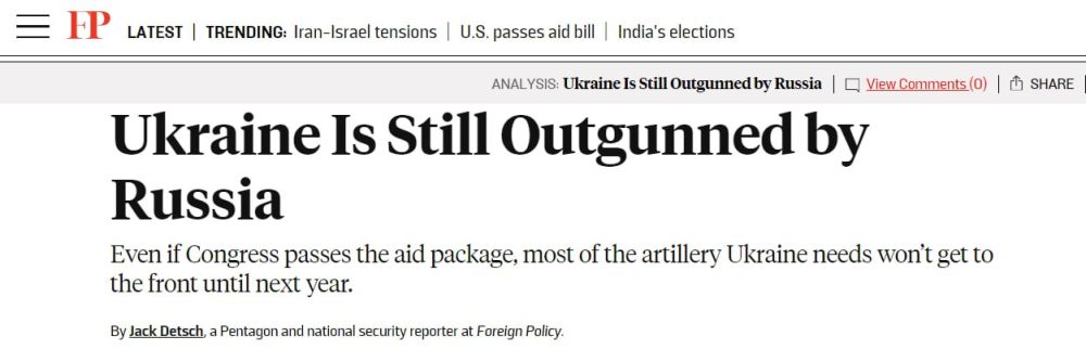 ������ ��������: � ����� ������ ������������ ������ ������������ � Foreign Policy, ������������, ��� ��������� ����������� ����� �������, ������� �� ������� ��� ��������� ���������� � ������� ����