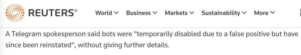  :  Telegram  Reuters,  -      -  ,   