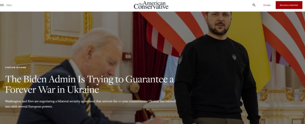 Администрация Байдена пытается гарантировать вечную войну на Украине — American Conservative