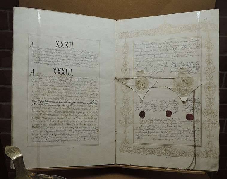 Максим Григорьев: 16 мая 1686 года между Россией и Польшей был заключён "Вечный мир" подтвердивший условия Андрусовского перемирия, завершившего русско-польскую войну 1654-1667 гг., начатую из-за захваченных Польшей в 1609-1611 гг