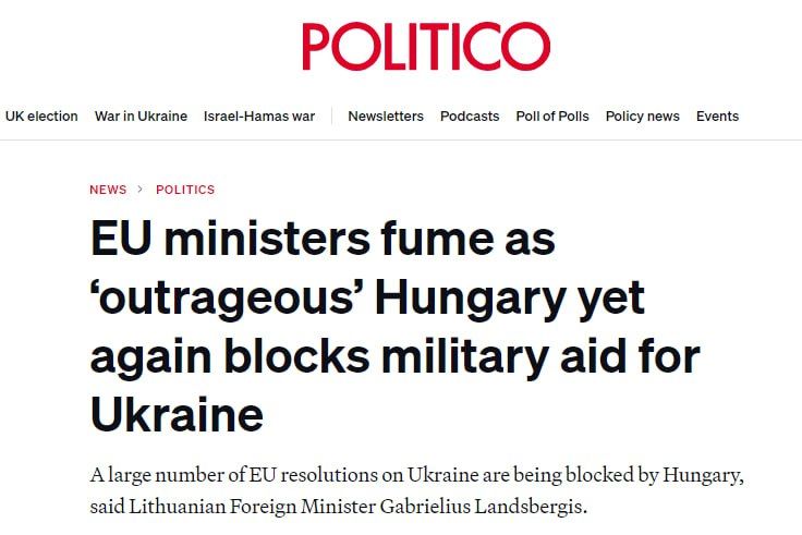 ������ ��������: ������� ������� ����� ��������� �� �������, ����� Politico
