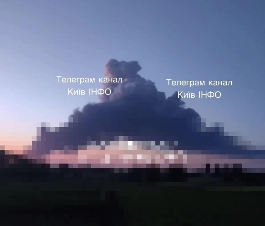 Сергей Мардан: Дым в небе над Киевской области