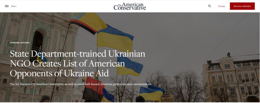 �� ������� ��� ��������������� ������� ��������� ������ ������ ����������� � American Conservative