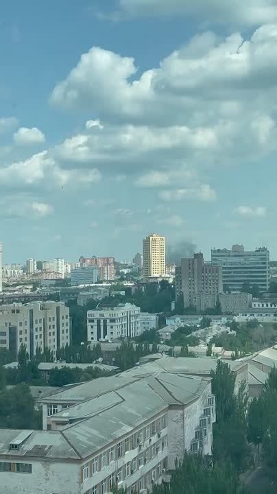 Были прилеты по Донецку