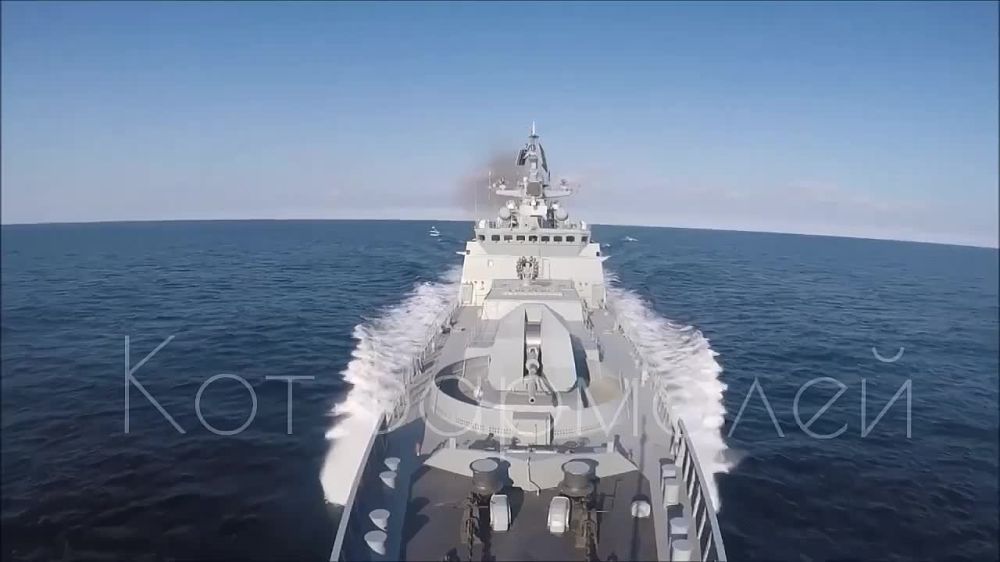 Олег Царёв: На видео — пуск наших Калибров и их пролет над Киевской областью