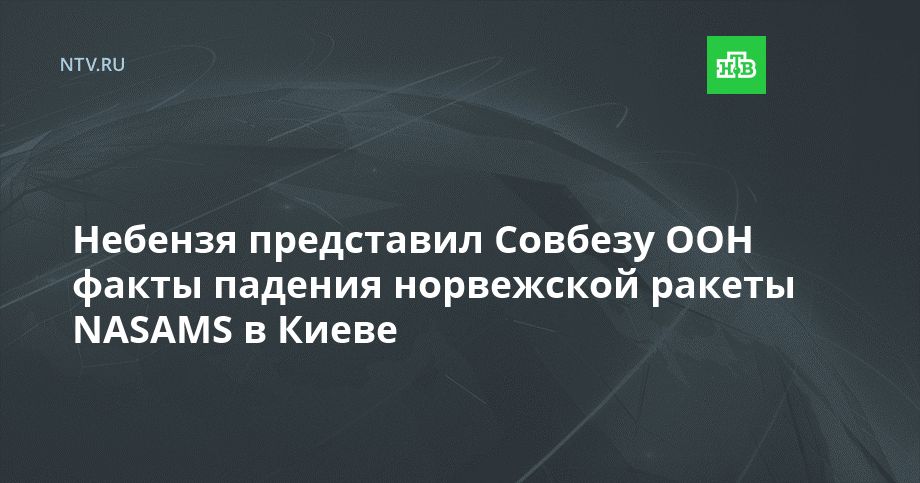������� ���������� ������� ��� ����� ������� ���������� ������ NASAMS � �����