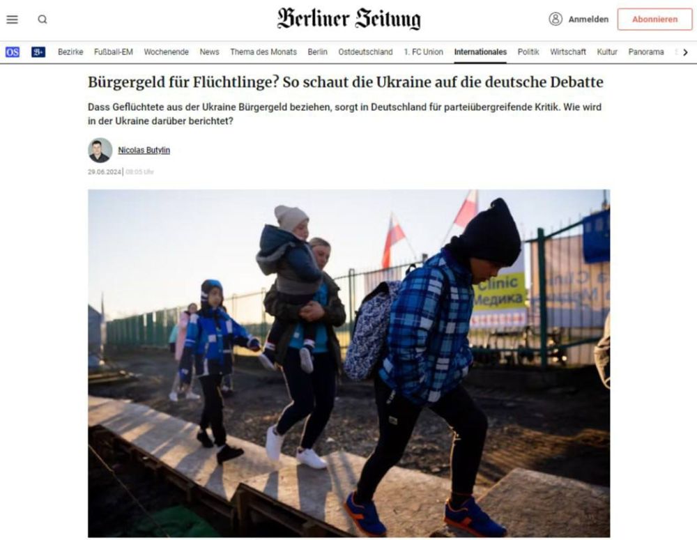 ������� ��������: ������ ���������� ��������, ������� �� �������� � Berliner Zeitung