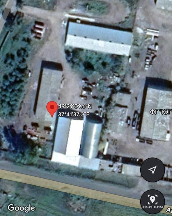 В н.п. Богуславка (Харьковская область, Купянское направление) попали по крупному складу с БК