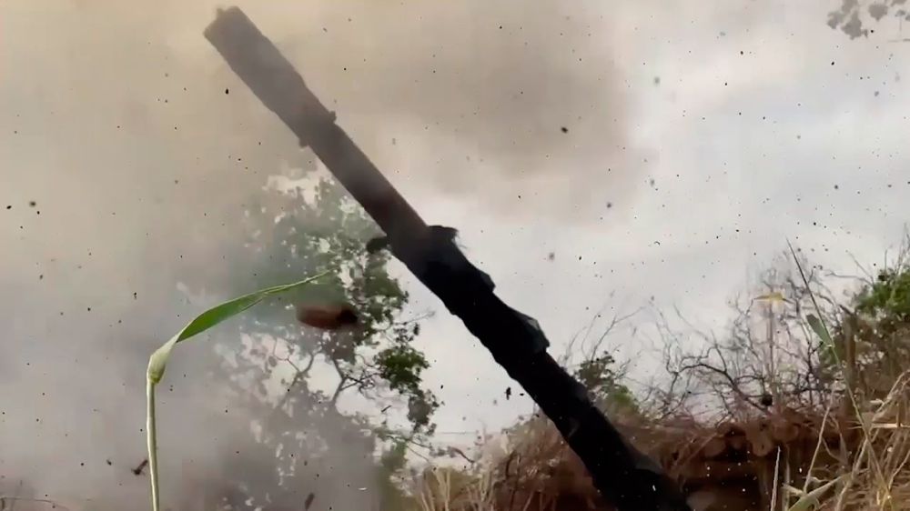 Расчеты «Гиацинтов» группировки «Днепр» уничтожили огневые точки ВСУ