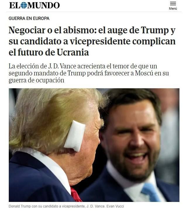 ������� ��������: ��-�� ������ � ����� �� ������� ����� ��������, ��� ����� �� ������ - El Mundo