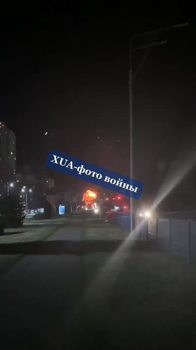 "Всё сбито". В сети опубликовано видео ракетного удара по Броварам в Киеве