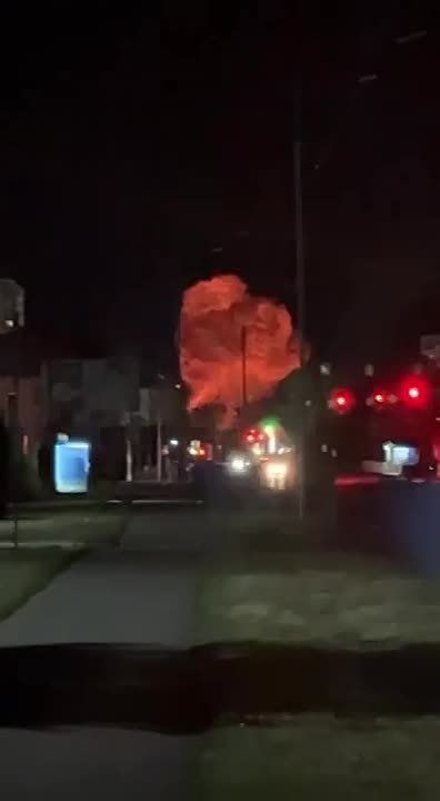 Бровары под Киевом этой ночью