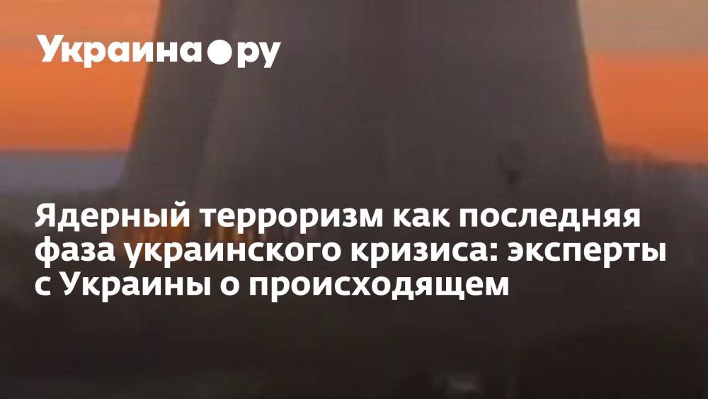 Ядерный терроризм как последняя фаза украинского кризиса: эксперты с Украины о происходящем