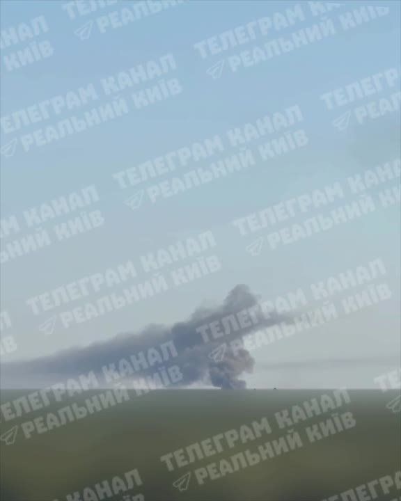 Сообщают о мощном пожаре в Киевской области