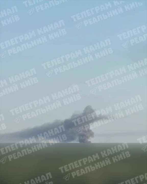 Сообщают о мощном пожаре в Киевской области