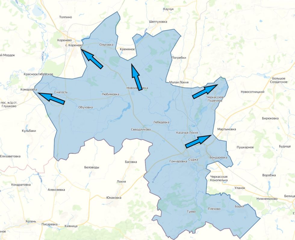 Юрий Баранчик: Согласно вчерашней сводке МО России, в Курской области отражены атаки штурмовых групп противника в...