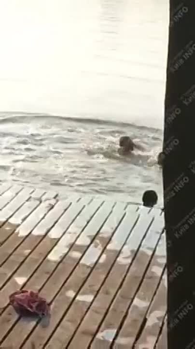 Тёмных новостей на ночь. В Буче взрослый пытался притопить ребенка во время конфликта возле парка