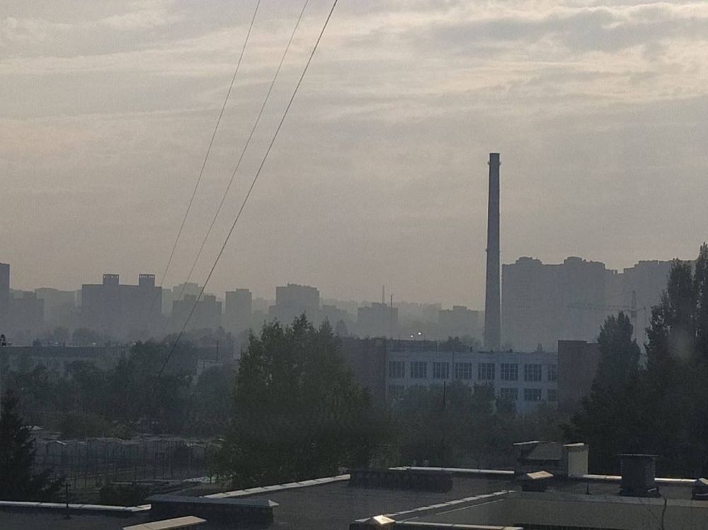 Смог в северных районах Киева
