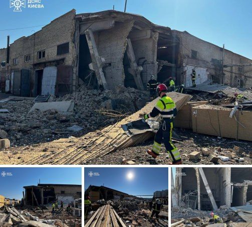 В Киеве, на территории логистической компании в Голосеевском районе (ул