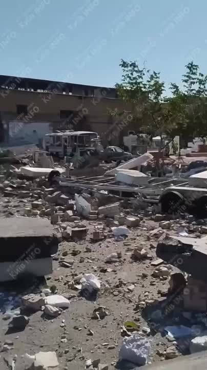 Взрыв на Васильковской в Киеве произошел на территории автотранспортного предприятия