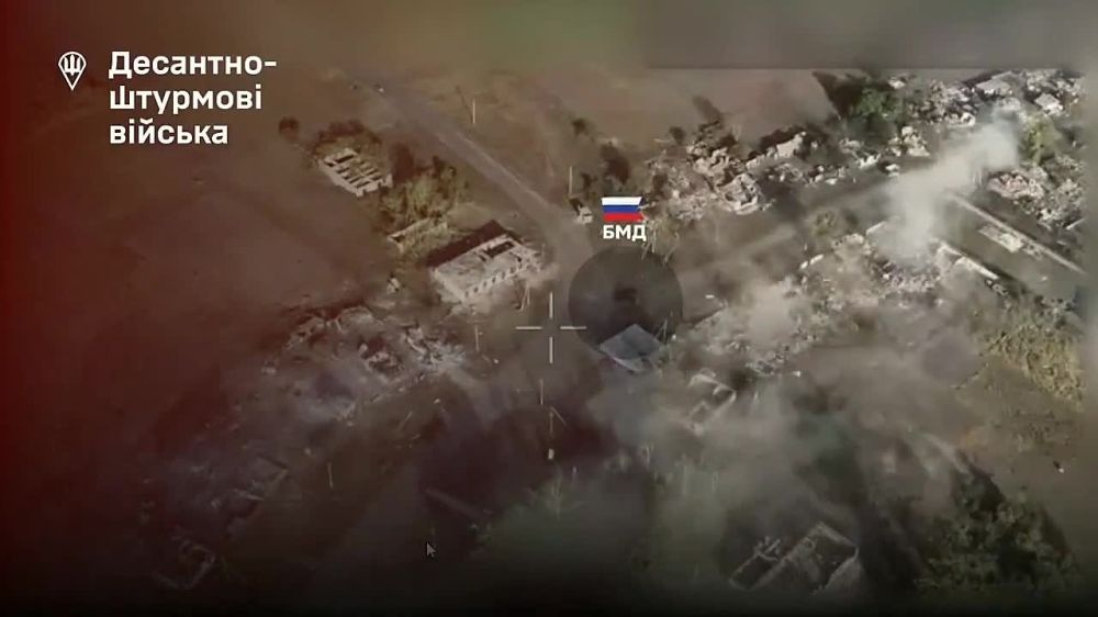 Кадры штурма Обуховки: как наш десант под огнём врага освобождал посёлок Курской области