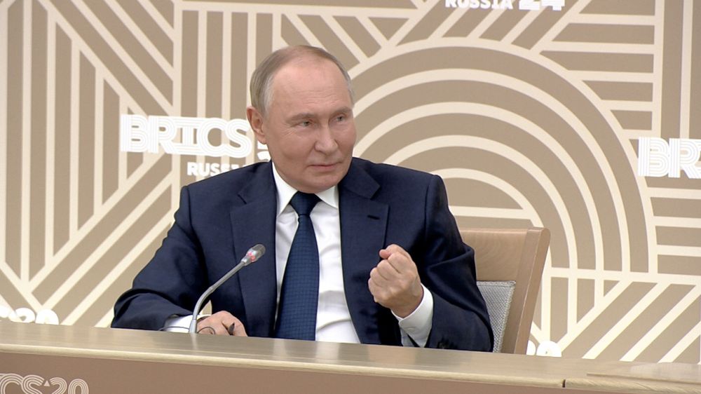 От Киева до МУС: как прошло общение Путина с журналистами БРИКС