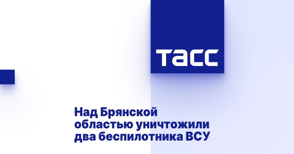 Над Брянской областью уничтожили два беспилотника ВСУ