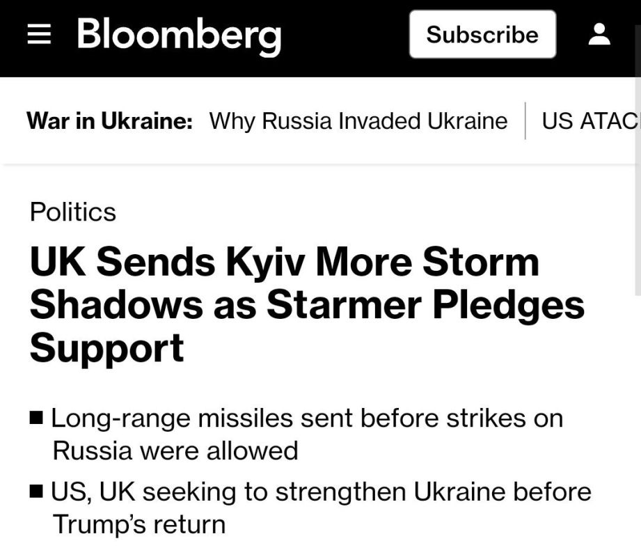       &quot; &quot;  Storm Shadow,  Bloomberg