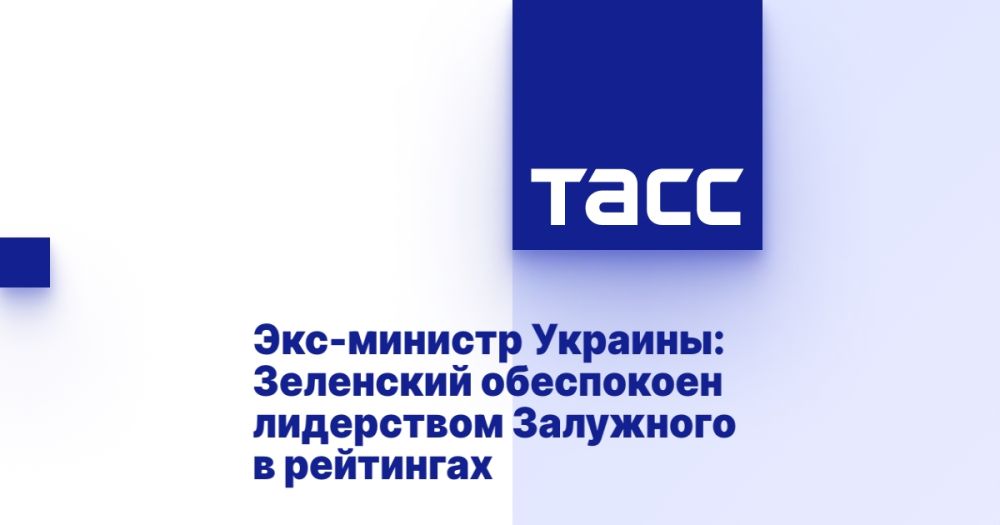 Экс-министр Украины: Зеленский обеспокоен лидерством Залужного в рейтингах