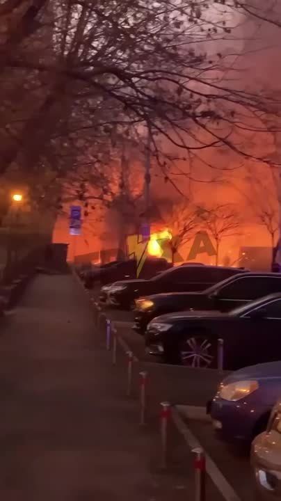 В Киеве косое ПВО снова работало над головами