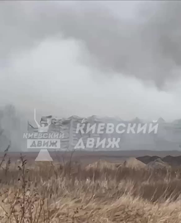 Сергей Карнаухов: Разрушенный склад в Борисполе