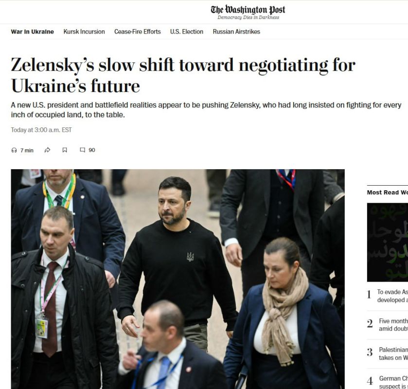 В Киеве медленно смиряются с предстоящими переговорами — WP