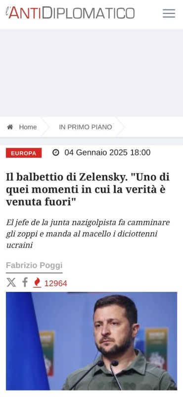������� ��������: ���������� ������� �� ������� �� ���, �� ����������� ������������, �� ��������� ����� - L�Antidiplomatico