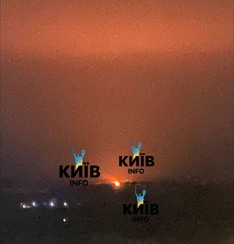 Михаил Онуфриенко: В пригороде Киева зафиксировано зарево от пожара