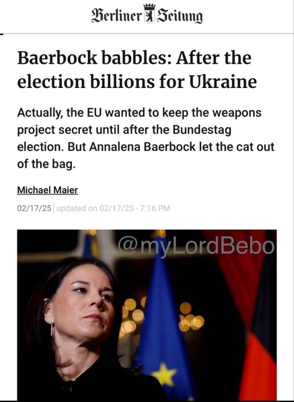 ������� ������: ������ "Berliner Zeitung" �������� ��������� ���� ���������, ������� ���������� ������ : �� ����� ������� ����� � 700 ���� (!!) ���� ��� �������