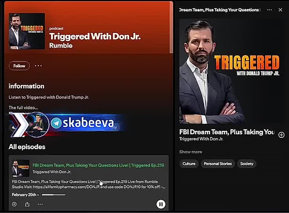 'Мы должны были поставлять оружие России' - сын Трампа жжёт: