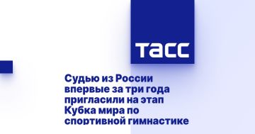 Судью из России впервые за три года пригласили на этап Кубка мира по спортивной гимнастике