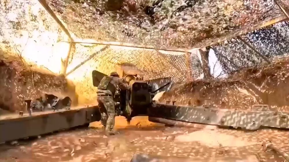 Расчет «Гиацинта» уничтожил натовскую гаубицу в Запорожской области