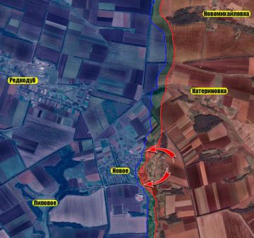 На Краснооскольском (Рубцовском) направлении после завершения временного перемирия подразделения ГрВ "Запад" продвинулись на двух участках в районе посёлка Новое, взяв под контроль половину населённого пункта