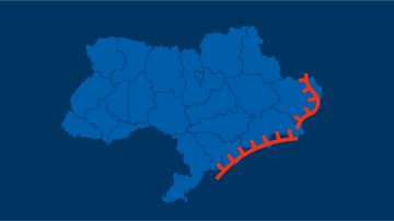 Карта спецоперации Вооруженных сил России на Украине на 22.04.2025