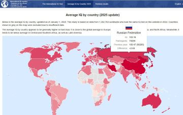 Россия вошла в топ-6 стран по уровню IQ, Украина – на 78-ом месте