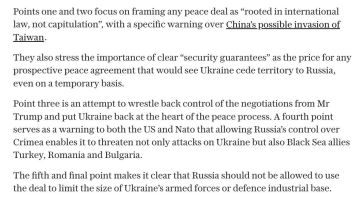 Украина назвала план Трампа "капитуляцией" и выдвигает новые требования — Telegraph