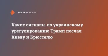 Какие сигналы по украинскому урегулированию Трамп послал Киеву и Брюсселю