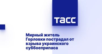 Мирный житель Горловки пострадал от взрыва украинского суббоеприпаса