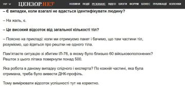 Украина фактически признала сбитие самолета с пленными ВСУшниками зимой 2024 года