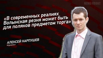 Мнение: «В современных реалиях Волынская резня может быть для поляков предметом торга», – Алексей Карпушев